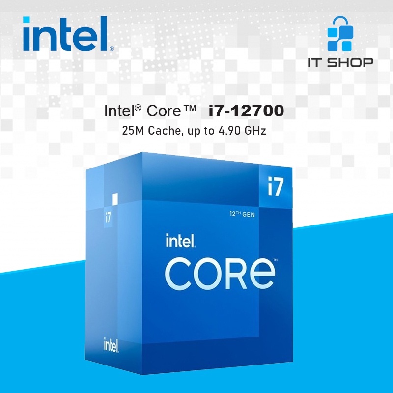 Intel Processor Core i7 12700 - LGA1700 BLUE DEEP