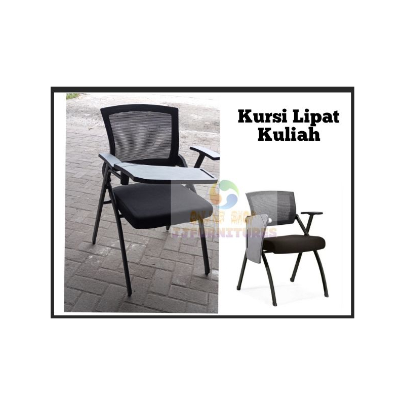 Kursi Meja Kuliah Lipat Kursi sekolah Kursi Training Kursi Seminar Lipat Impor