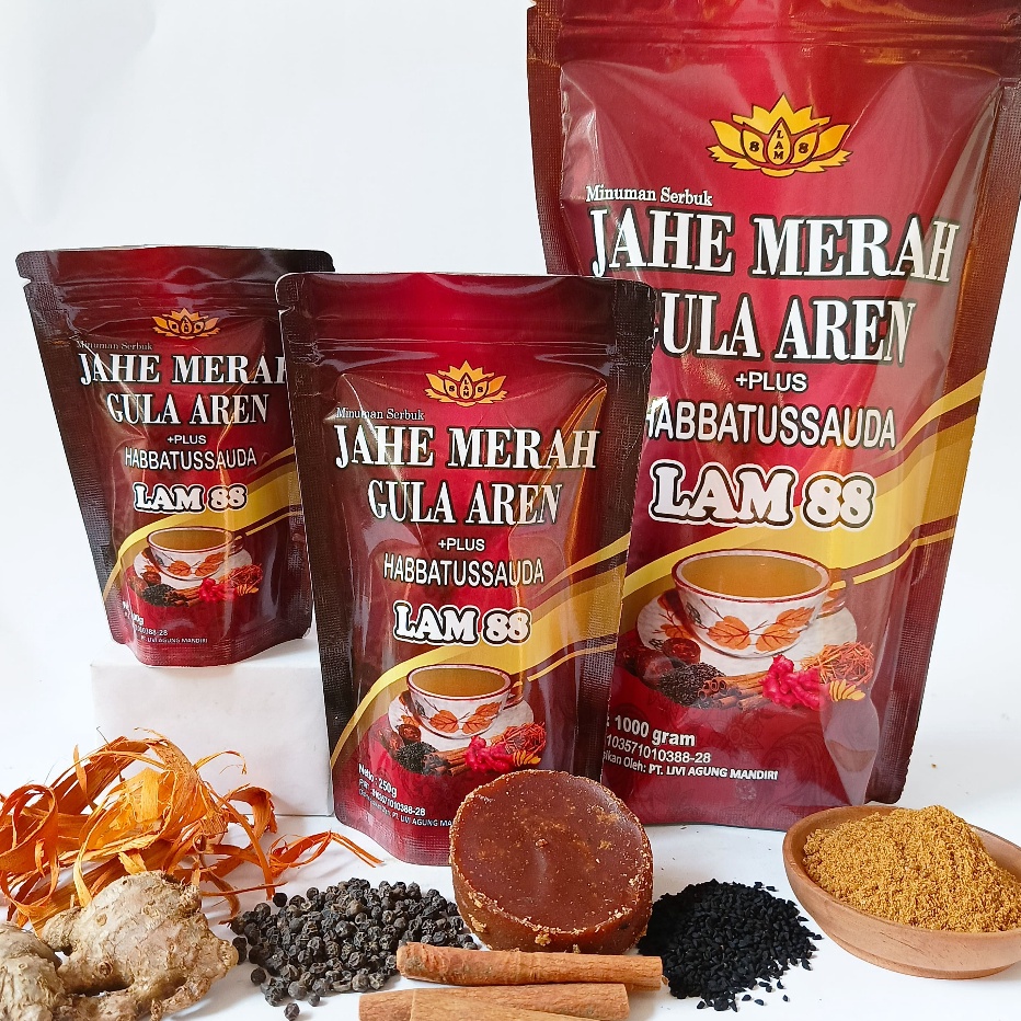 

COD Jahe Merah Gula Aren Plus Habbatussauda 1 ORIGINAL