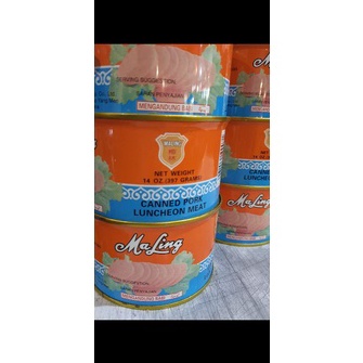 

Sale sale maling daging kaleng Gulong ma ling canned pork luncheon meat TTS BPOM RI ML