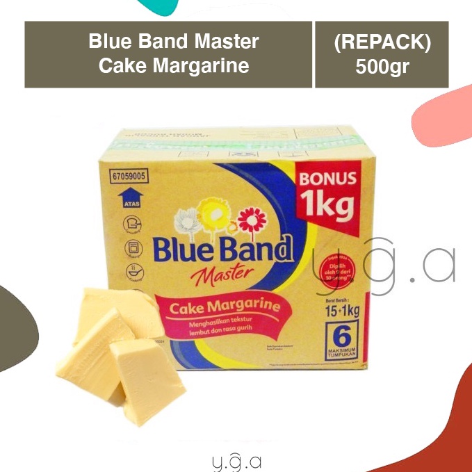 

Hemat Banget Blue Band Master Cake Margarine REPACK 5gr Margarin Butter