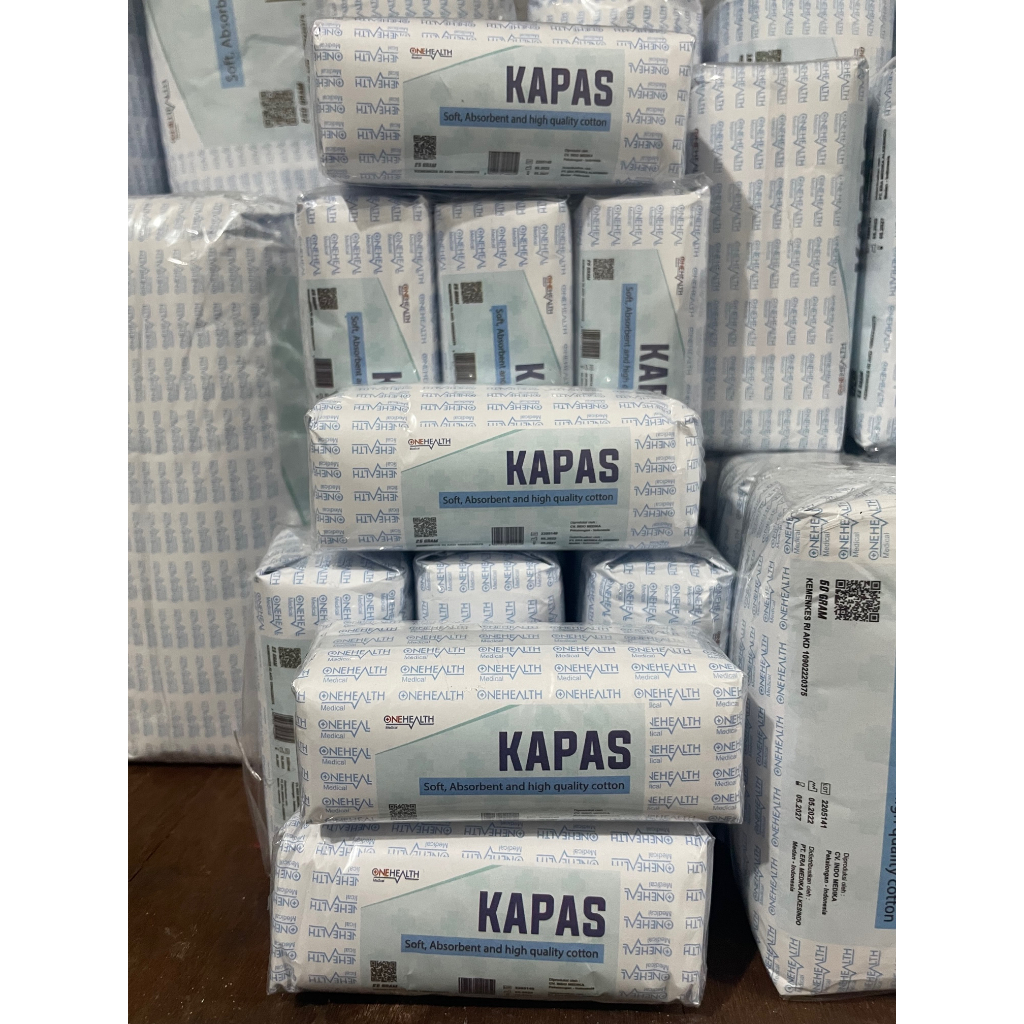 Onehealth Kapas Pembalut 25 gram / Kapas Gulung 25 gram / Kapas Luka 25 gram / Kapas Medis 25 gram