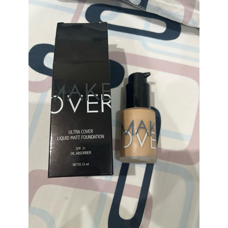 PRELOVED FOUNDATION MAKEOVER ULTRA COVER LIQUID MATT FOUNDATION SHADE 05 VELVET NUDE