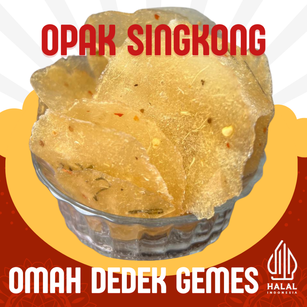 

OPAK SINGKONG SARMIYEK BUMBU MENTAH SIAP GORENG 200GR