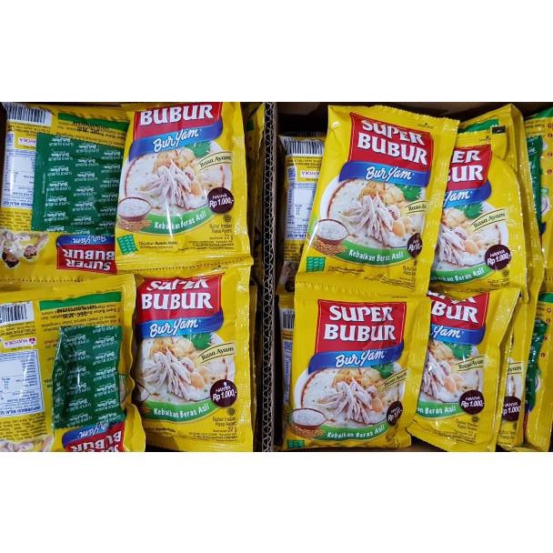 

Barang baru SUPER BUBUR BURYAM 22 gr RENCENG