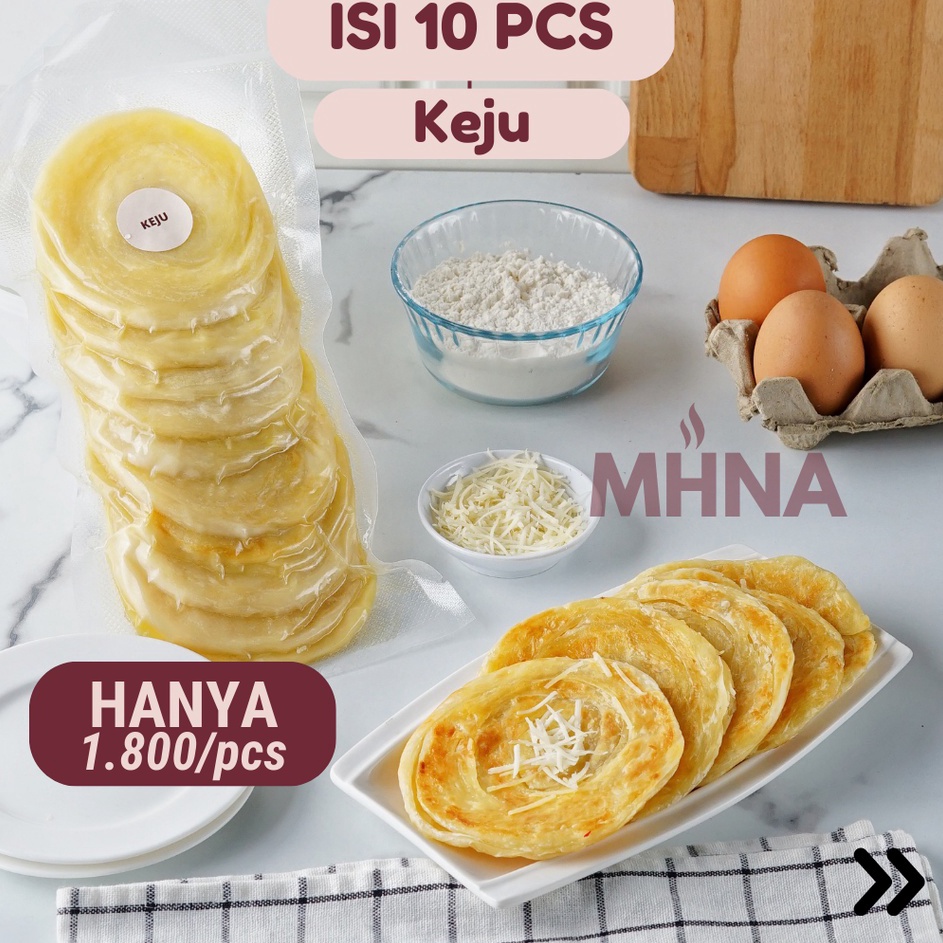 

Harga lebay Roti Maryam Roti Canai Roti Cane Frozen Rasa Keju Isi 1 Pcs