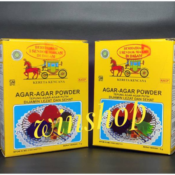 

Sale Sekarang KERETA KENCANA AGARAGAR POWDER 12 Pcs