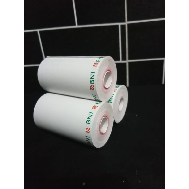 

kertas thermal logo BNI termurah 58x35mm