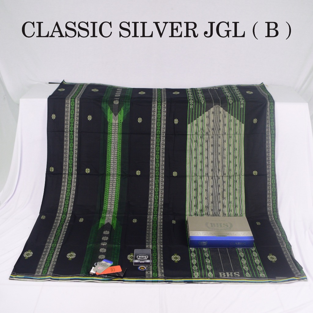 Sarung BHS Classic Silver type JGL (Jacquard Gunung Legendaris)