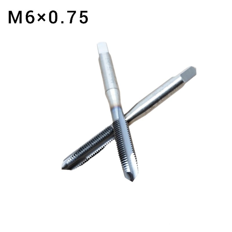 Tap setelan angin karburator M6×0.75 OSG JEPANG Tap Lurus m6 × 0.75 Hss bekas mulus