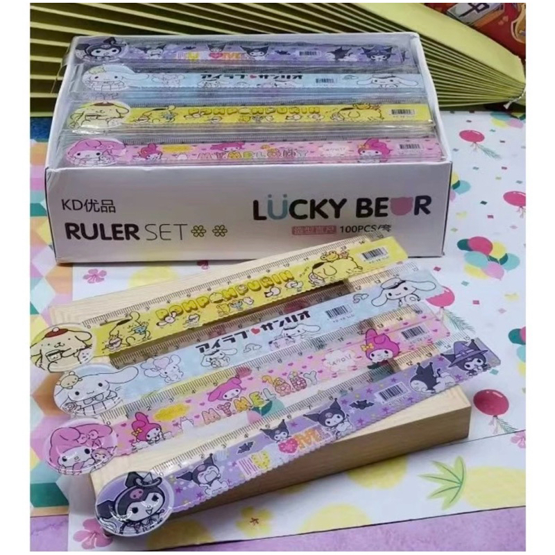 

RULER PENGGARIS ROL SANRIO 15 CM/ PENGGARIS KUROMI/ PENGGARIS CINNAMOROL/ PENGGARIS MELODY/ PENGGARIS POMPURIN