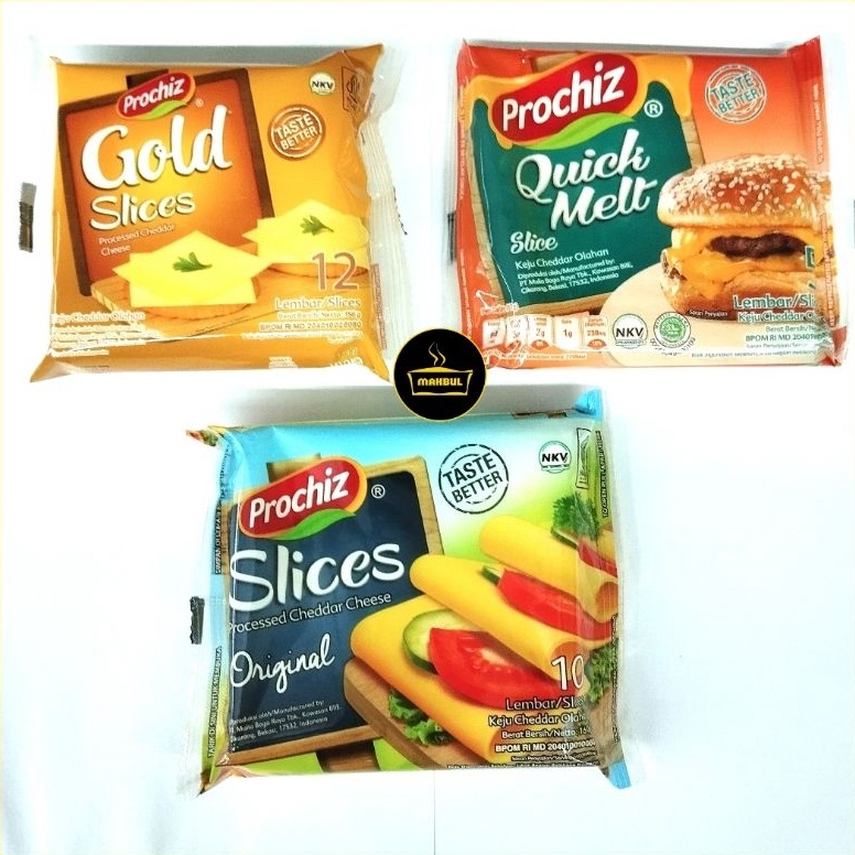 

Harga Oke Prochiz Slice Gold Original Quick Melt