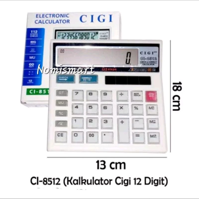 

Calculator / Kalkulator CIGI 8512