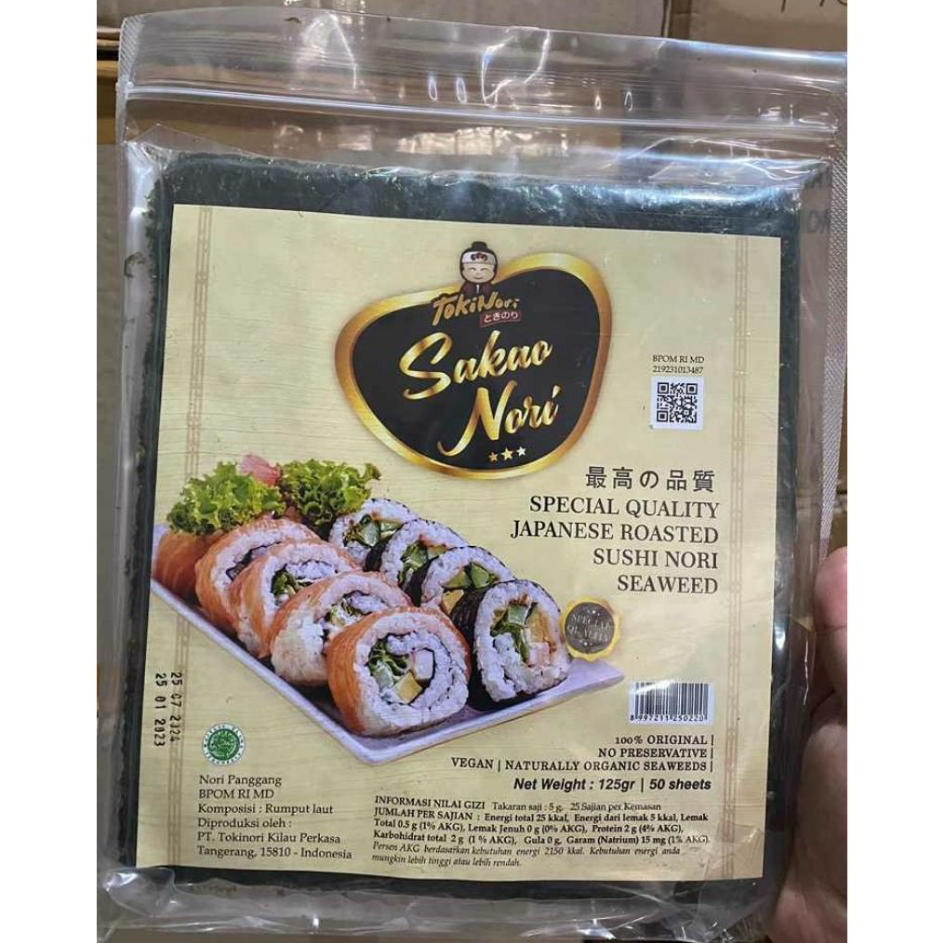 

Kualitas Terbaik NORI 5 LEMBAR YAKI SUSHI NORI 5 SHEET RUMPUT LAUT PANGGANG DRIED SEAWEED