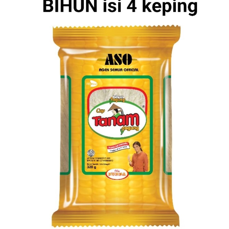 

Super Untung BIHUN CAP TANAM JAGUNG 32 GRAM 4 KEPING PROMO