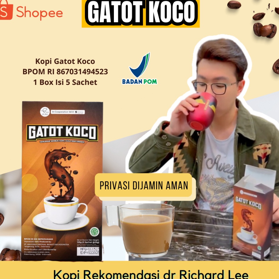 

Good Kopi Gatot Koco By dr Richard Lee Kopi Gatot Koco Privasi Aman