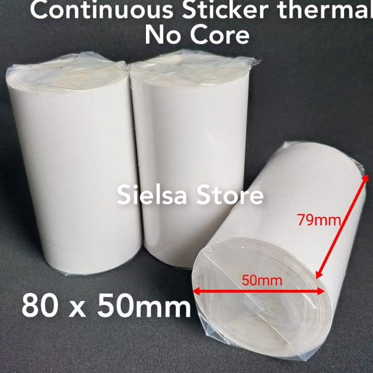 

Diskon Merakyat KERTAS LABEL STIKER THERMAL 8 x 5MM PANJANG 13 METER CONTINUOUS