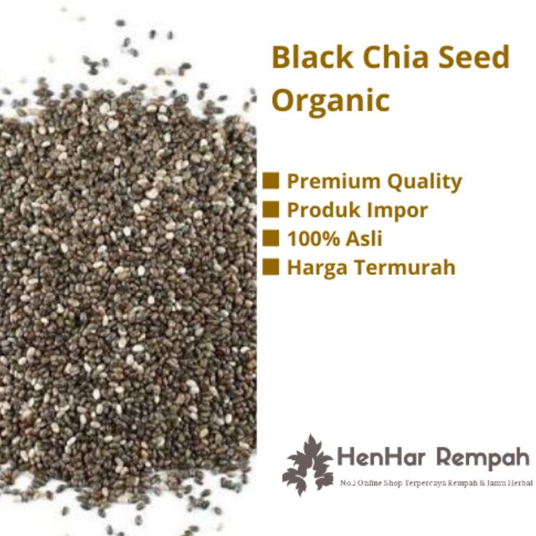 

Kualitas Terbaik Chia Seed Organic Premium quality 1 Kg