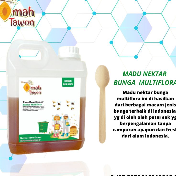 

Ekslusif disini Madu Murni 1kg Pure Raw Honey Madu Asli Nektar Bunga Multiflora