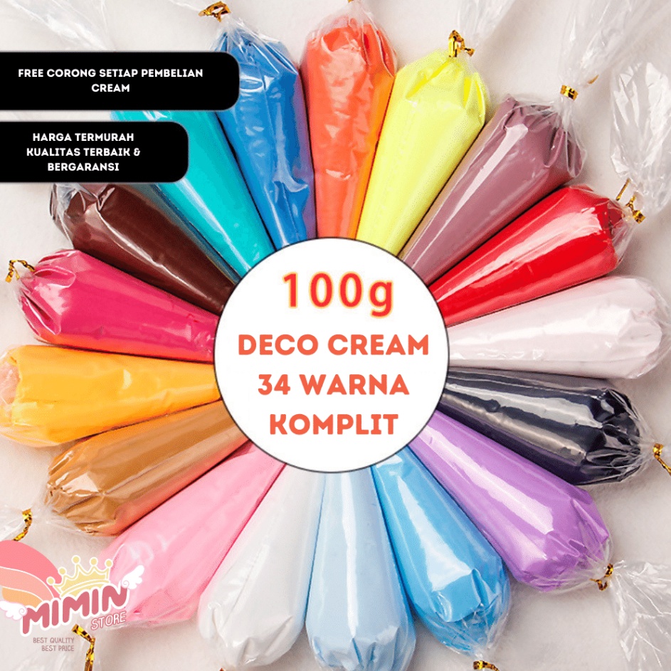 

Dapatkan disini Deco Cream 1 Gr Liquid Cream Fake Whip Cream 34 Warna DIY