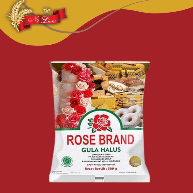 

Lariz ROSE BRAND Gula Halus 5 gram