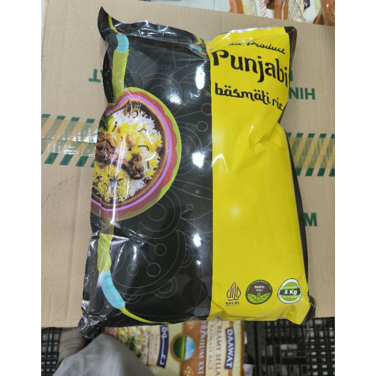 

Semuanya baru Beras basmati Punjabi sella basmati mantp asli 5 kg