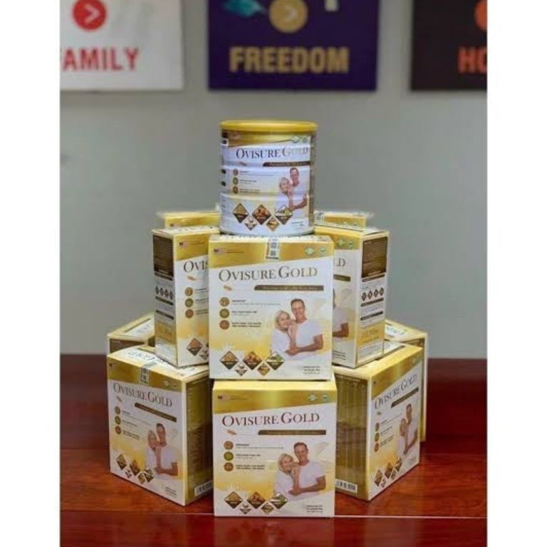 

Laris Lagi PAKET OVISURE GOLD MILK USA 12 SACHET SUSU KACANG ATASI MASALAH TULANG SENDI