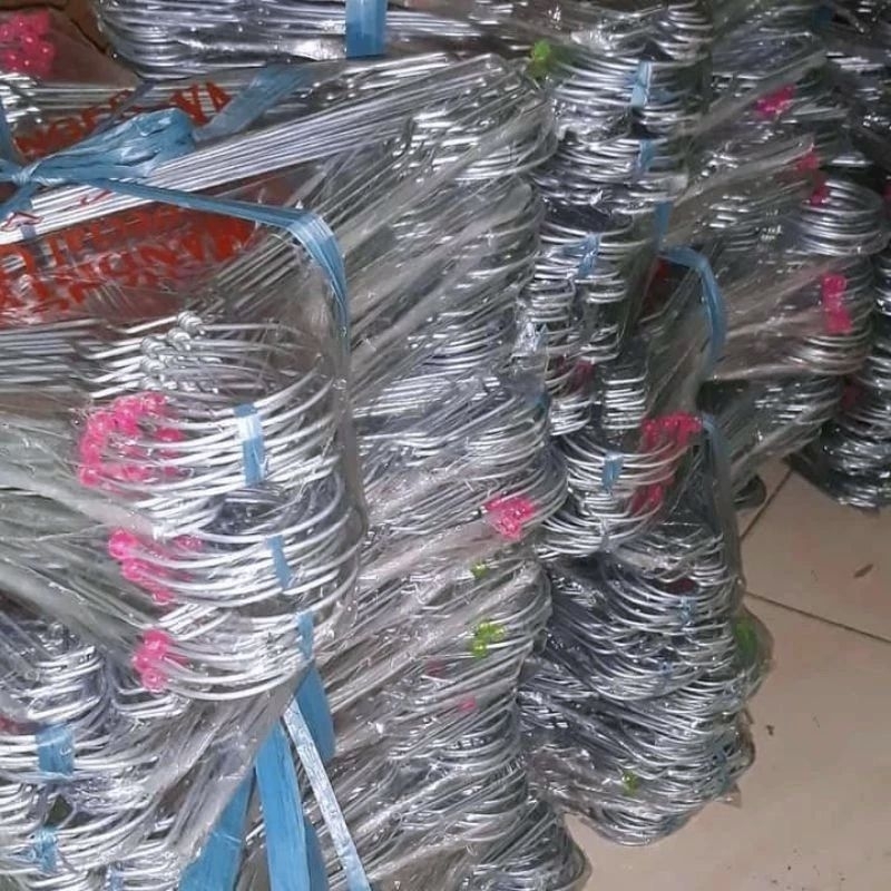 Hanger Kawat Dewasa isi 12 pcs / Hanger Kawat Anti Karat / Hanger Besi / Hanger Dewasa