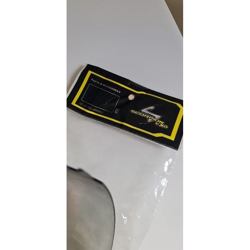 visor kaca scorpion exo smoke