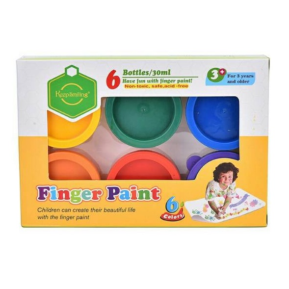 

Sedang Populer Mainan Anak Cat Lukis Washable Finger Paint isi 6 x 3ml