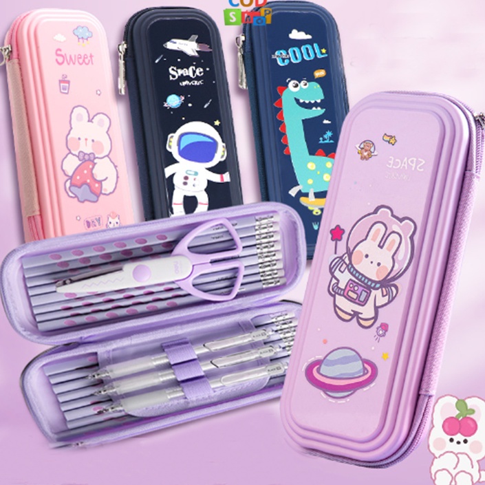 

Promo Terlaris COD S5829 Tempat Pensil Motif Karakter Kartun Tempat Pensil Anak Sekolah Bahan Eva Anti Air Kotak Tempat Pensil Termurah