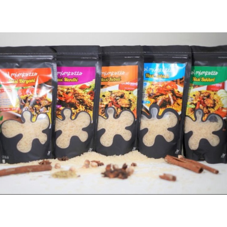 

Sale Kebuli Nasi Instan Al Mumtazza KEBULI BIRYANI MANDHI KABSAH BUKHORI Berat 35 gr