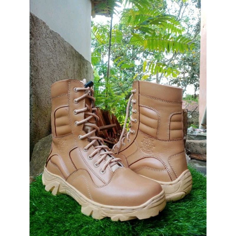 SEPATU PDL CREAM SATPOL-PP