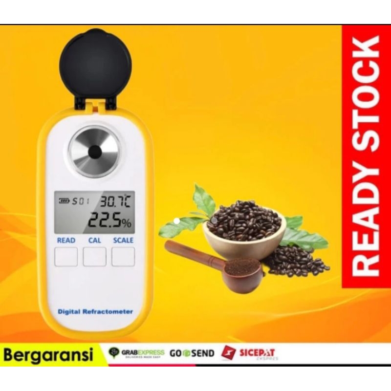 

Coffee Refractometer Digital Brix 0-50 TDS 0-25 Refraktometer Kopi Cocoa Coffe Sugar Salt Drink Cafe