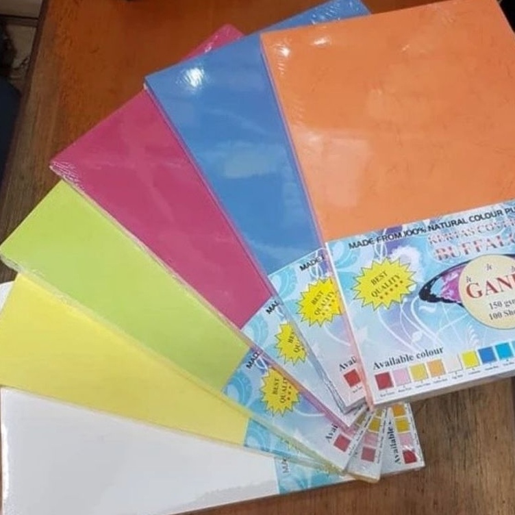 

Order Sekarang Kertas Karton Cover Buffalo Gand 15 Gr Folio 1 Pcs