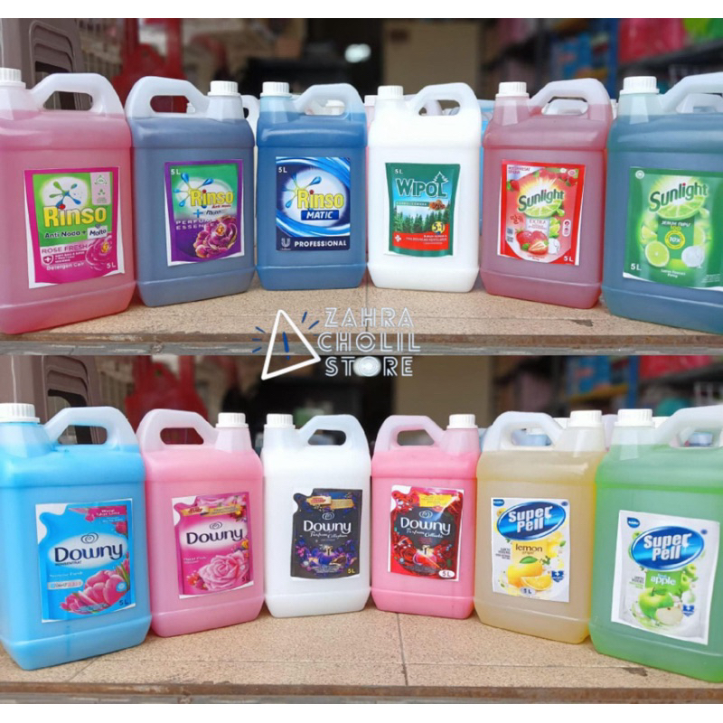 sabun cuci baju dan sabun cuci piring kemasan curah