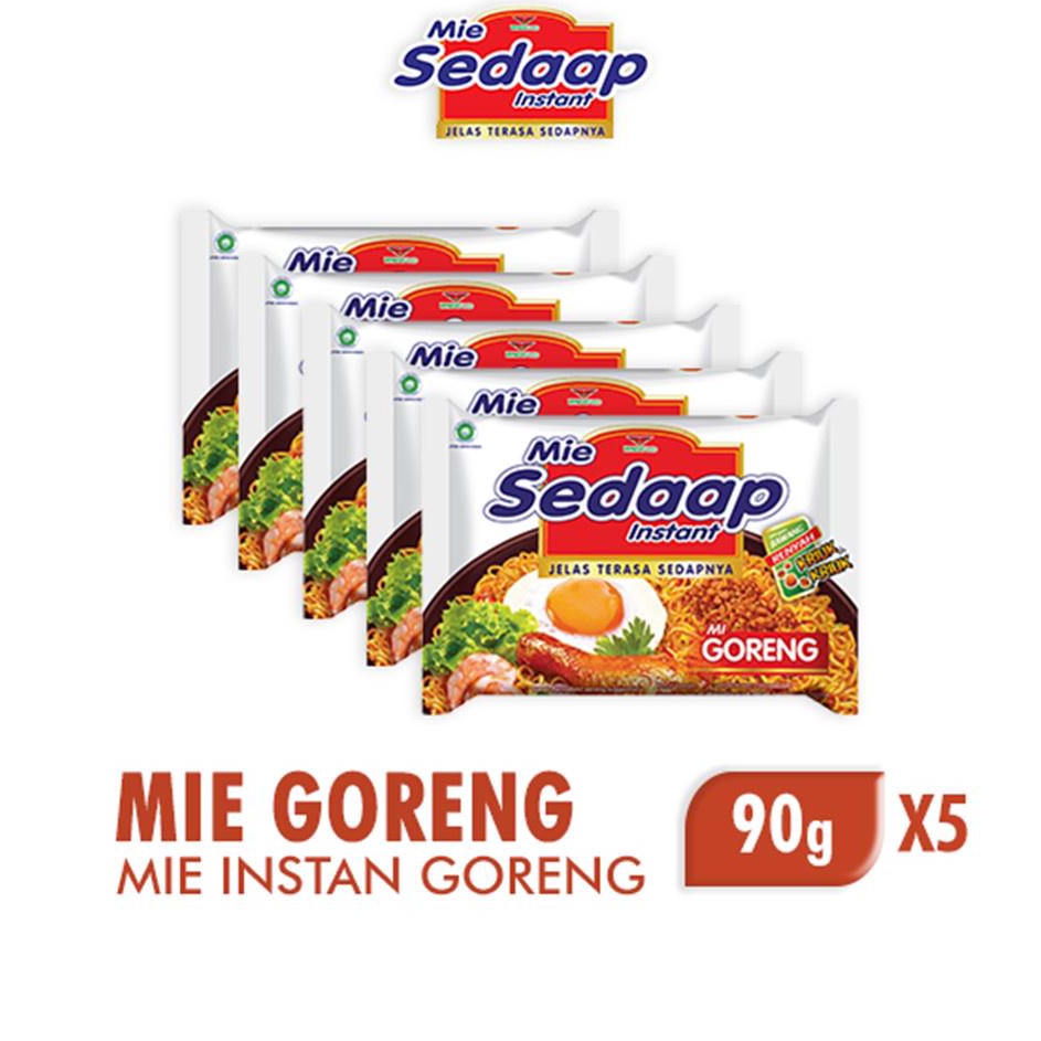 

Terbaru Mie Sedaap Mie Instan Goreng 5 x 9 gr
