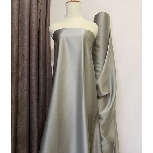 PROMO SALE Kain Satin Maxxmaraa Original Warna Sage Green