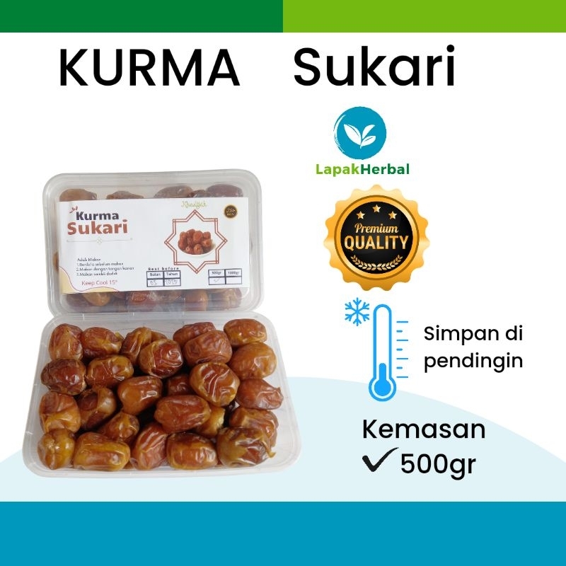 

Kurma Sukari 500gram