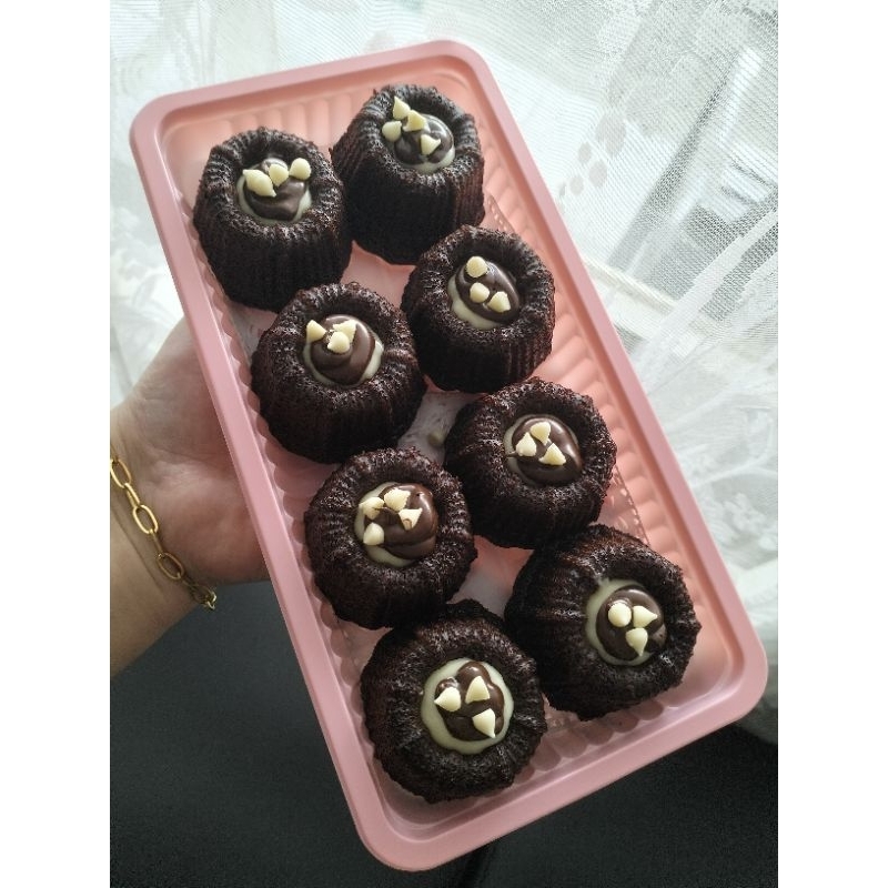 

brownies mini - brownies kukus - brownies keju