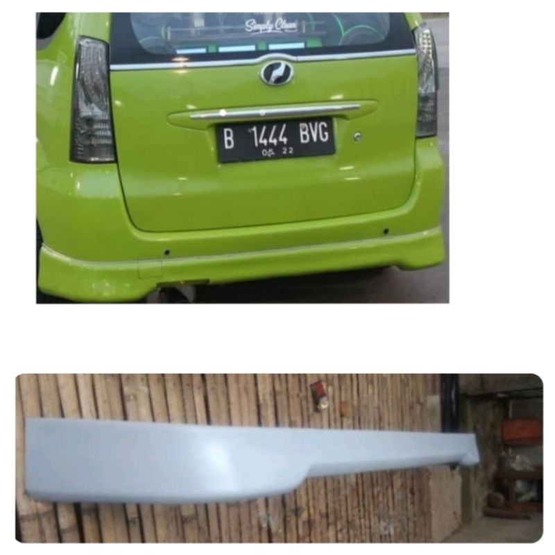 bodykit belakang avanza tipe s