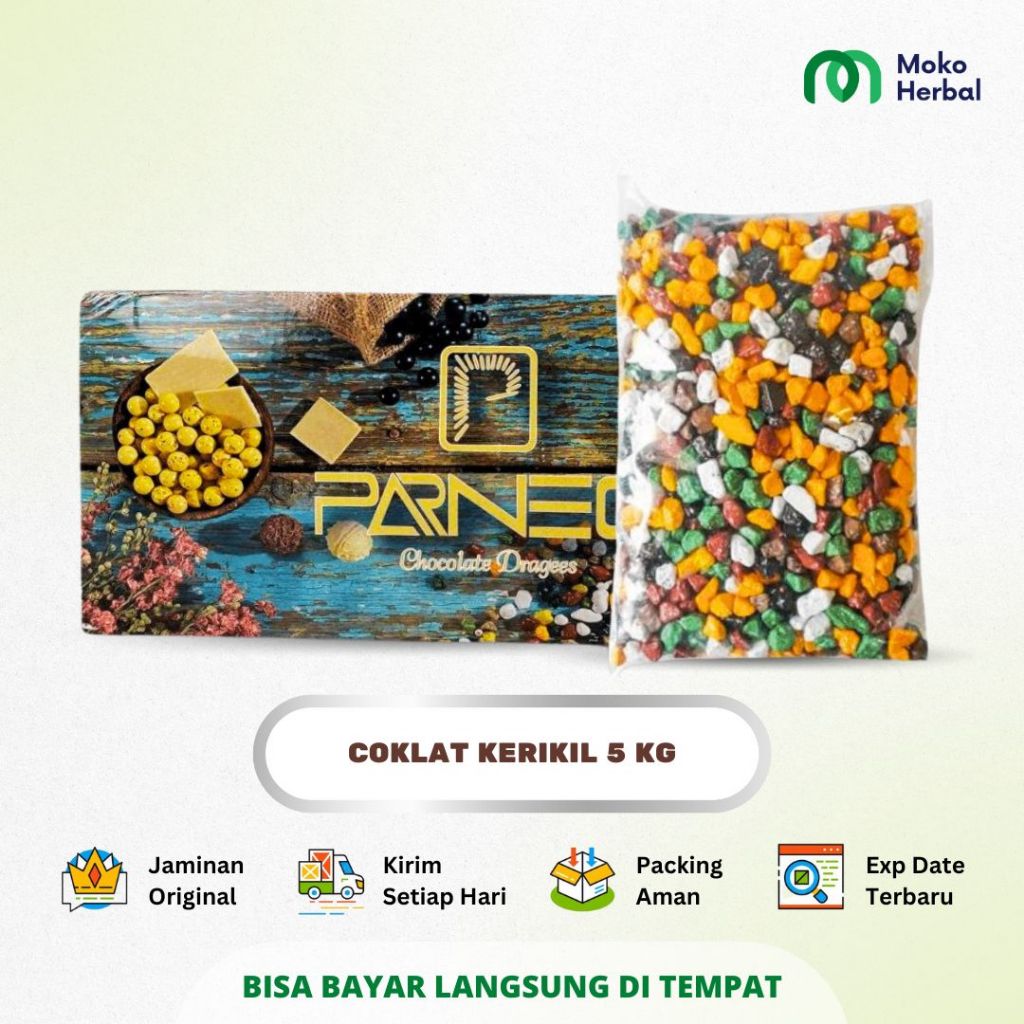

Coklat Kerikil 5 Kg Coklat Turkey Original Chocolate Stone