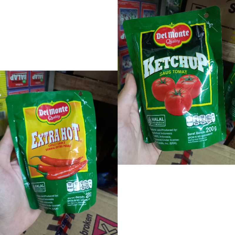 

DELMONTE KETCHUP 200G SAMBAL & TOMAT