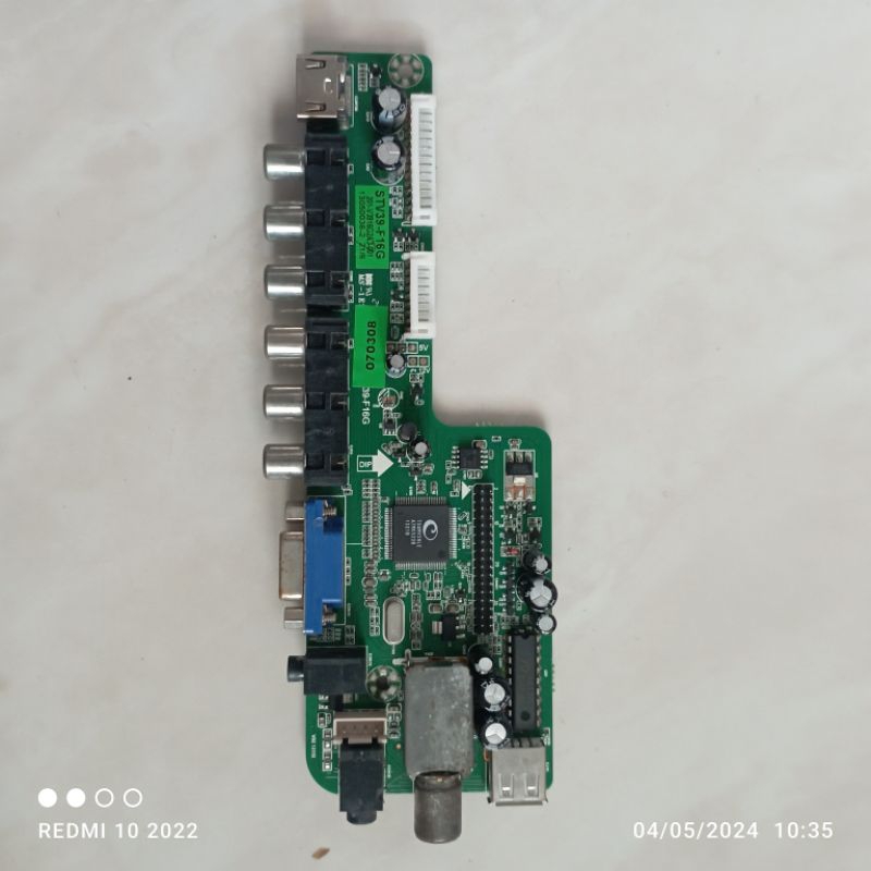 MB MOBO MAINBOARD MODULE MESIN TV CHANGHONG LED 19868