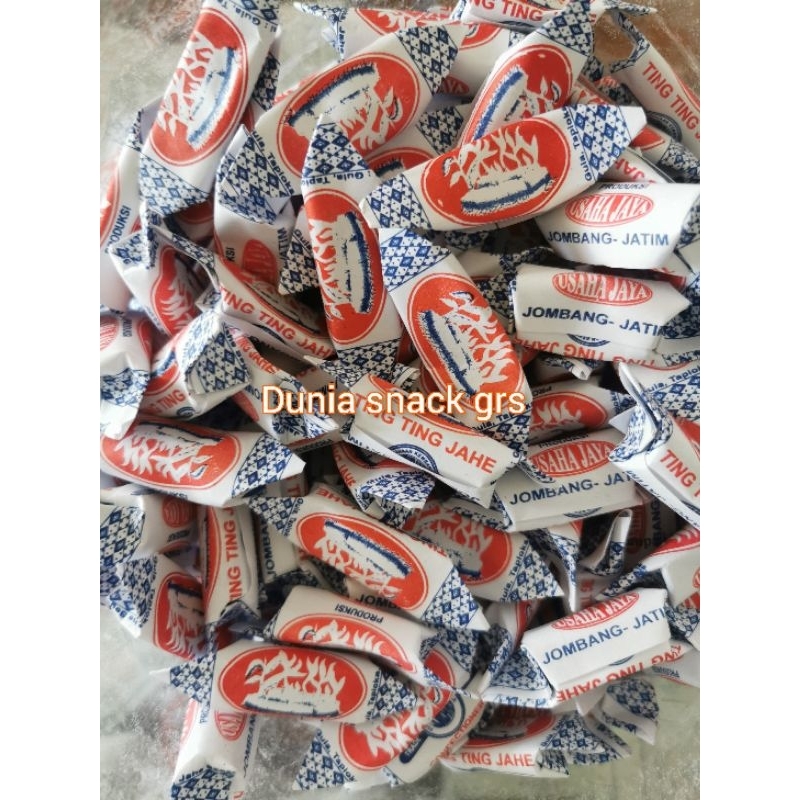 

Permen jahe kertas jadul 500gr / Ting ting jahe kertas jadul