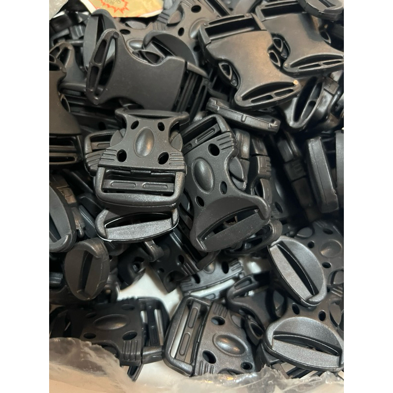 BOS88 KUNCI SODOK TAS 2.5 CM / SLOT TAS / GESPER TAS PLASTIK PP/ BUCKLE TAS 2.5CM