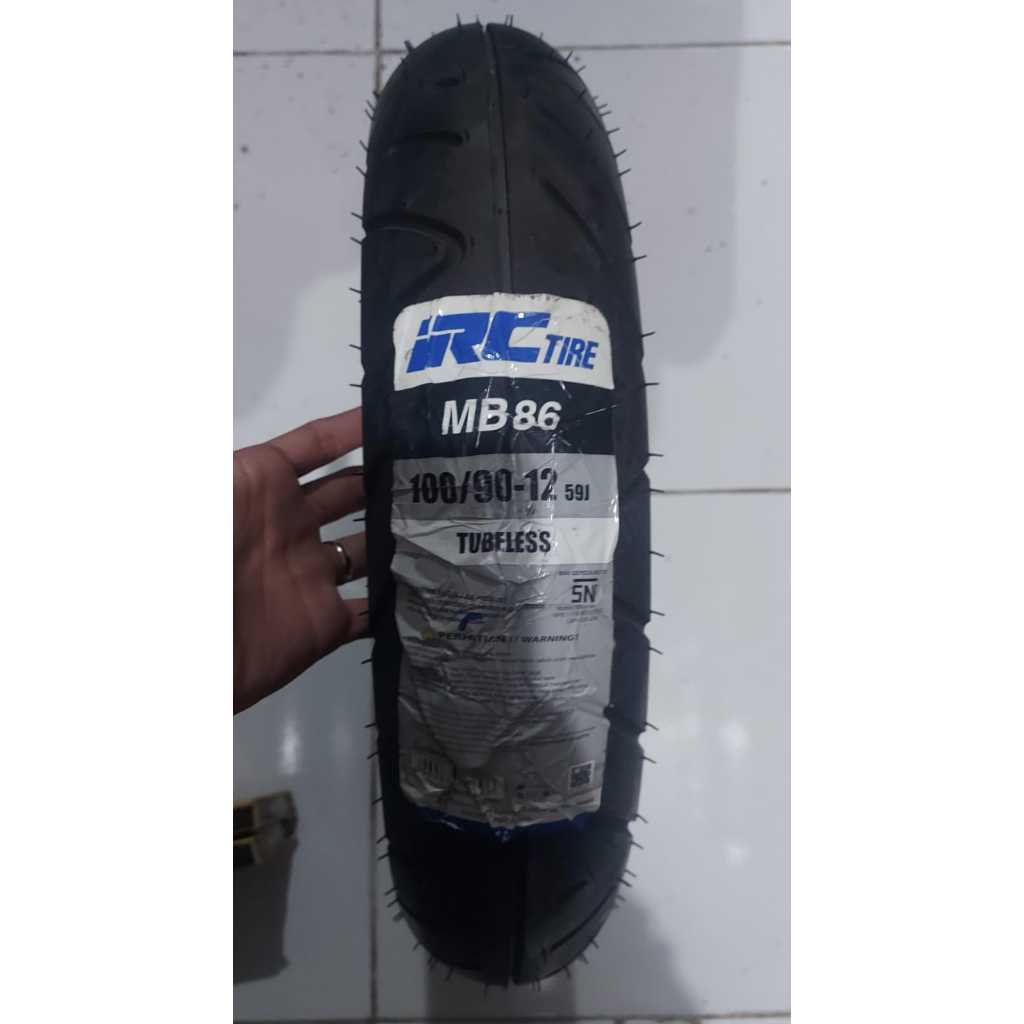 BAN LUAR DEPAN-BELAKANG TUBLESS 100/90-12, (MB86 )110/90-12 (MB67) UNTUK MOTOR SCOOPY, GENIO, FAZIO,