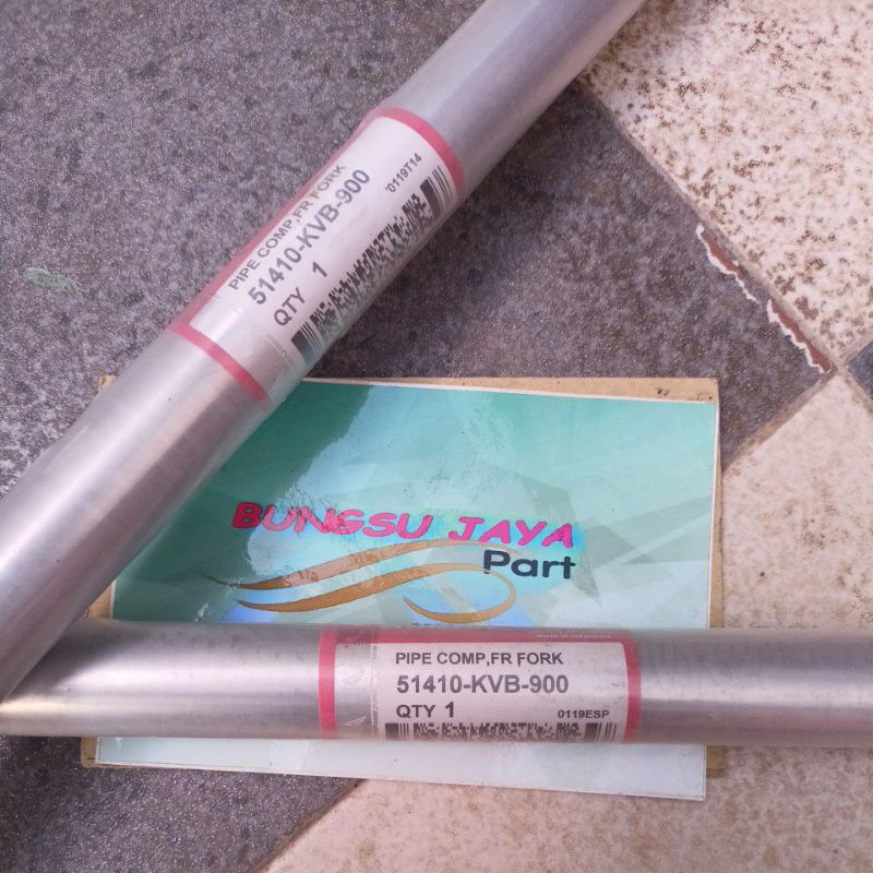 Halu halu shock breaker Pipa shockbreaker depan Vario 110 KVB