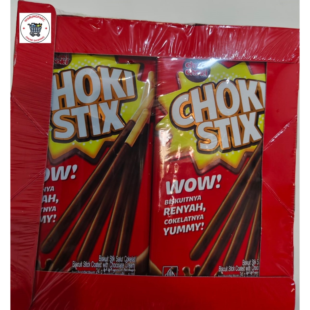 

Choki Choki Stix 24 gram (1 pack isi 12 bungkus) Exp Apr 2025 Murah!!