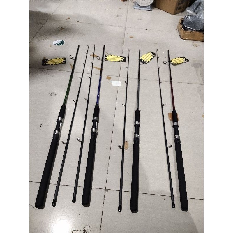 Joran Carbon Kuat Tornado Sea Breaker 150cm 165cm 180cm Joran Kolam